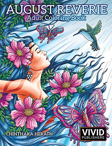 August Reverie: Adult Coloring Book von Createspace Independent Publishing Platform