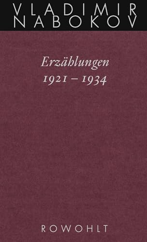Erzählungen 1921 - 1934 von Rowohlt