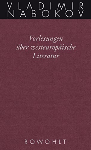 Vorlesungen über westeuropäische Literatur von Rowohlt