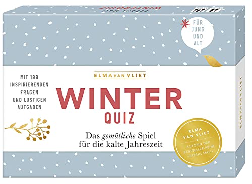 Erzähl mal! Winterquiz: Das gemütliche Spiel für die kalte Jahreszeit. Mit 100 inspirierenden Fragen und lustigen Aufgaben