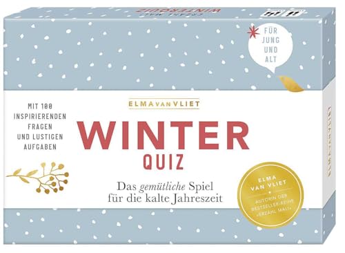 Erzähl mal! Winterquiz: Das gemütliche Spiel für die kalte Jahreszeit. Mit 100 inspirierenden Fragen und lustigen Aufgaben