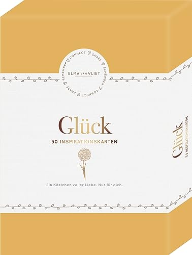 Elma van Vliet Glück - 50 Inspirationskarten (Impulse und Denkanstöße für den Alltag): Glücklichmacher für den Alltag