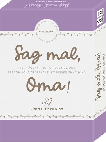 Elma van Vliet Sag mal, Oma!: Ein Spiel für Oma & Enkelkind - Das Fragespiel für tolle & besondere Momente mit deinem Enkelkind Elma van Vliet Sag mal, Oma!: Ein Spiel für Oma & Enkelkind - Das Fragespiel für tolle & besondere Momente mit deinem Enkelkind