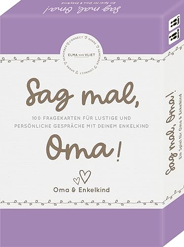 Elma van Vliet Sag mal, Oma!: Ein Spiel für Oma & Enkelkind - Das Fragespiel für tolle & besondere Momente mit deinem Enkelkind Elma van Vliet Sag mal, Oma!: Ein Spiel für Oma & Enkelkind - Das Fragespiel für tolle & besondere Momente mit deinem Enkelkind
