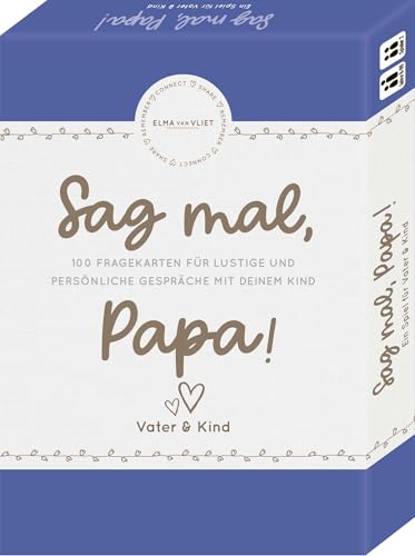 Elma van Vliet Sag mal, Papa!: Ein Spiel für Vater und Kind - Das Fragespiel für tolle & besondere Momente mit deinem Kind