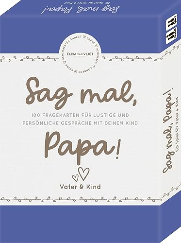 Elma van Vliet Sag mal, Papa!: Ein Spiel für Vater und Kind - Das Fragespiel für tolle & besondere Momente mit deinem Kind Elma van Vliet Sag mal, Papa!: Ein Spiel für Vater und Kind - Das Fragespiel für tolle & besondere Momente mit deinem Kind
