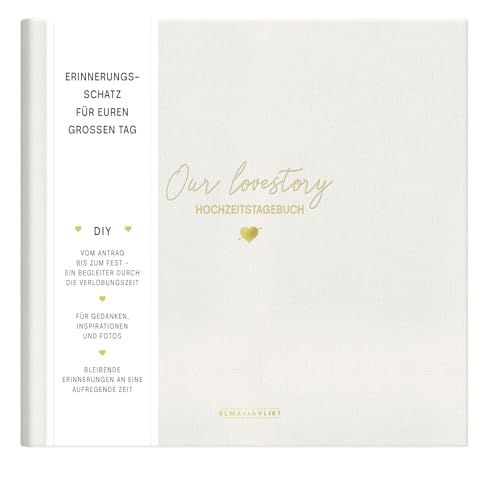 Our Lovestory: Hochzeitstagebuch | Erinnerungsbuch und Planer zur Hochzeit | Liebevolles und ausgefallenes Geschenk zur Verlobung oder Hochzeit Our Lovestory: Hochzeitstagebuch | Erinnerungsbuch und Planer zur Hochzeit | Liebevolles und ausgefallenes Geschenk zur Verlobung oder Hochzeit