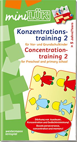 miniLÜK: Schuleingangsphase / Konzentrationstraining 2: für Vor- und Grundschulkinder miniLÜK: Schuleingangsphase / Konzentrationstraining 2: für Vor- und Grundschulkinder