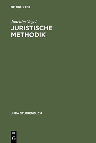 Juristische Methodik (Jura Studienbuch)
