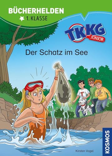 TKKG Junior, Bücherhelden 1. Klasse, Der Schatz im See: Erstleser Kinder ab 6 Jahre TKKG Junior, Bücherhelden 1. Klasse, Der Schatz im See: Erstleser Kinder ab 6 Jahre