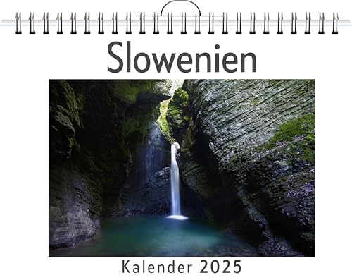 Slowenien - (Wandkalender 2025, Kalender DIN A4 quer, Monatskalender im Querformat mit Kalendarium, das perfekte Geschenk) von FlipFlop