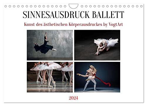 Sinneseindrücke Ballett (Wandkalender 2024 DIN A4 quer), CALVENDO Monatskalender von CALVENDO