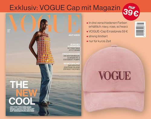 Vogue Bundle 1/2024 "Cap in rose"