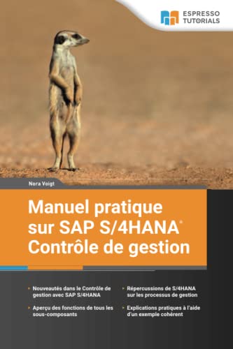 Manuel pratique sur SAP S/4HANA Contrôle de gestion