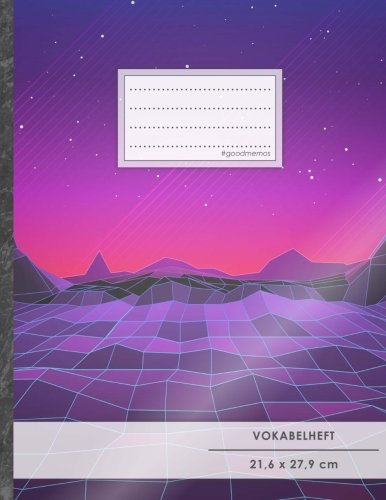 VOKABELHEFT DIN A4 • 50+ Seiten, Soft Cover, Register, 2 Spalten, Erfolgs-Tacker, "Retro Feeling" • Original #GoodMemos Schulheft • Sprachen und Vokabeln leicht lernen, Lineatur 53 VOKABELHEFT DIN A4 • 50+ Seiten, Soft Cover, Register, 2 Spalten, Erfolgs-Tacker, "Retro Feeling" • Original #GoodMemos Schulheft • Sprachen und Vokabeln leicht lernen, Lineatur 53