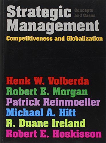 Strategic Management: Competitiveness & Globalization: Concepts & Cases von Cengage Learning EMEA