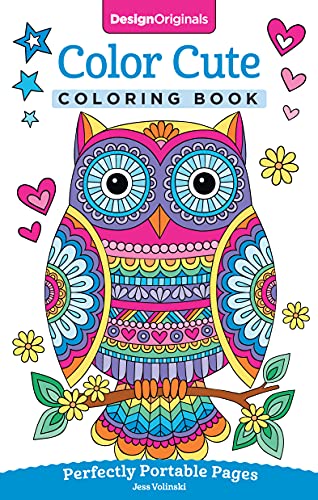 Color Cute Coloring Book: Perfectly Portable Pages (On-the-Go! Coloring Book)