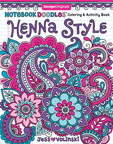 Notebook Doodles Henna Style: Coloring & Activity Book