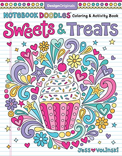 Notebook Doodles Sweets & Treats: Coloring & Activity Book