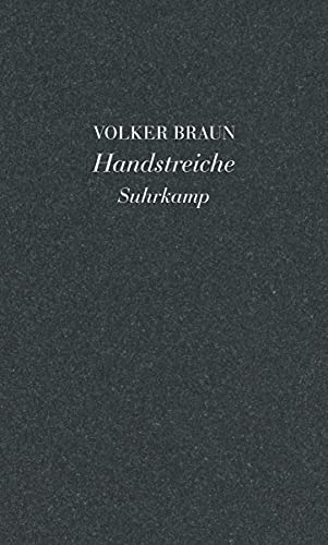 Handstreiche von Suhrkamp Verlag AG