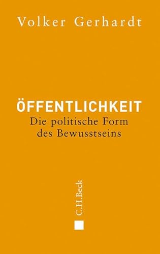 Öffentlichkeit: Die politische Form des Bewusstseins