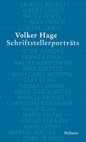 Schriftstellerporträts von Wallstein Verlag GmbH