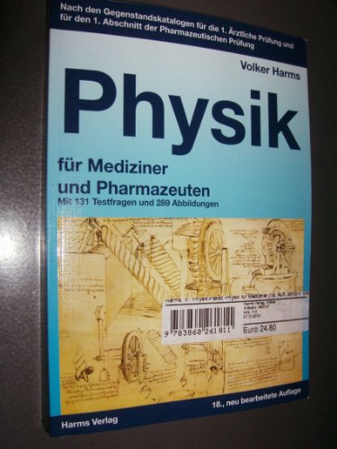 Physik: ein kurz gefasstes Lehrbuch für Mediziner und Pharmazeuten