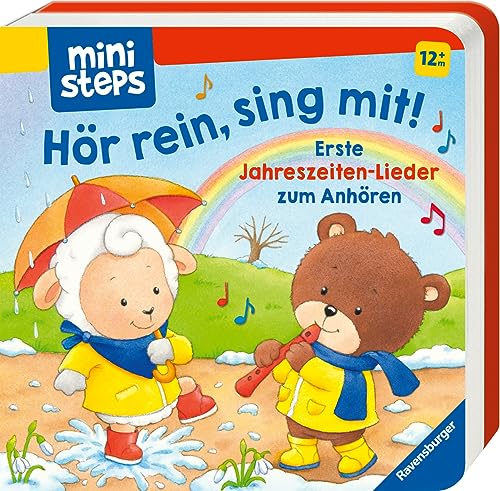 Hör rein, sing mit! Meine ersten Jahreszeiten-Lieder: Ab 12 Monate (ministeps)