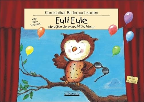 Euli Eule - 12 Bilderbuchkarten fürs Kamishibai im DIN A3 Format!: Für alle handelsüblichen Kamishibai-Tischtheater geeignet!