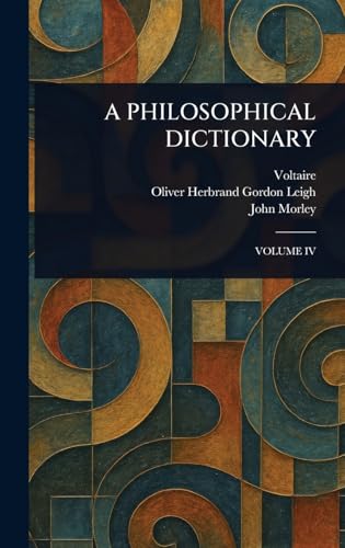 A Philosophical Dictionary A Philosophical Dictionary von Anson Street Press