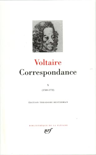 Correspondance 10/Octobre 1769-juin 1772 von GALLIMARD