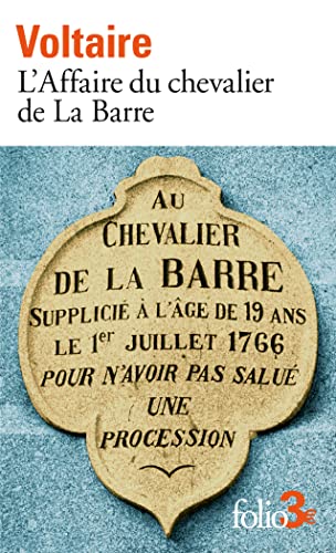 L'Affaire du chevalier de La Barre/L'Affaire Lally: Précédé de L'Affaire Lally L'Affaire du chevalier de La Barre/L'Affaire Lally: Précédé de L'Affaire Lally