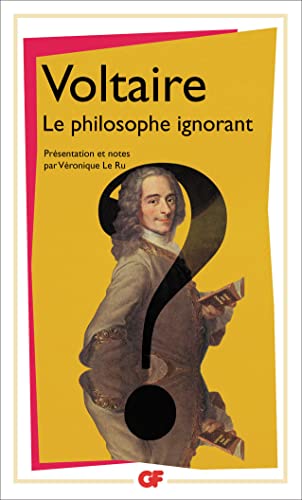 Le philosophe ignorant von FLAMMARION