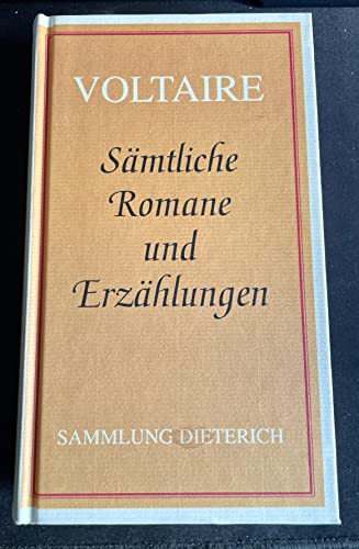 Sämtliche Romane (Sammlung Dieterich)