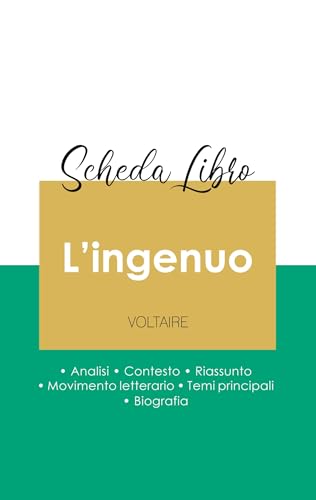 Scheda libro L'ingenuo di Voltaire (analisi letteraria di riferimento e riassunto completo) von Paideia Educazione