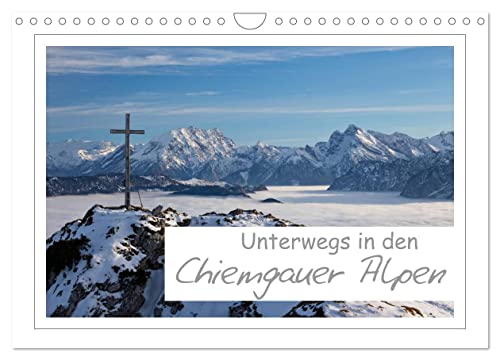 Unterwegs in den Chiemgauer Alpen (Wandkalender 2025 DIN A4 quer), CALVENDO Monatskalender von CALVENDO