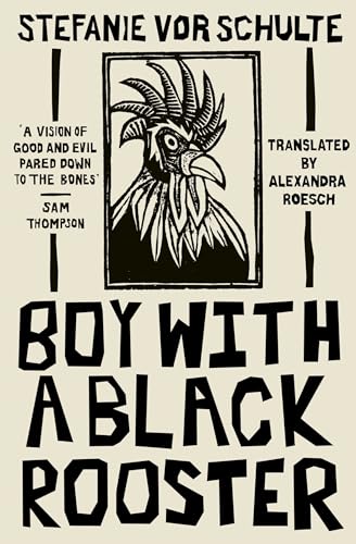 Boy with a Black Rooster von Indigo Press