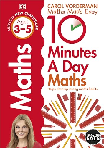 10 Minutes A Day Maths, Ages 3-5 (Preschool): Supports the National Curriculum, Helps Develop Strong Maths Skills von Penguin
