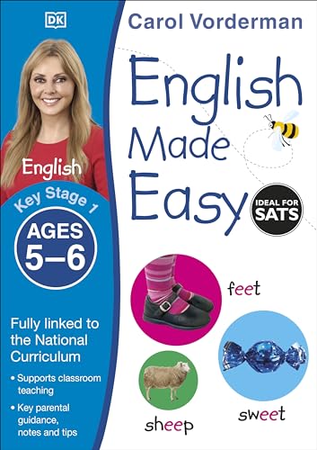 English Made Easy, Ages 5-6 (Key Stage 1): Supports the National Curriculum, English Exercise Book (Made Easy Workbooks)