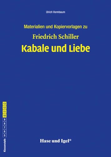 Begleitmaterial: Kabale und Liebe von Hase und Igel Verlag GmbH