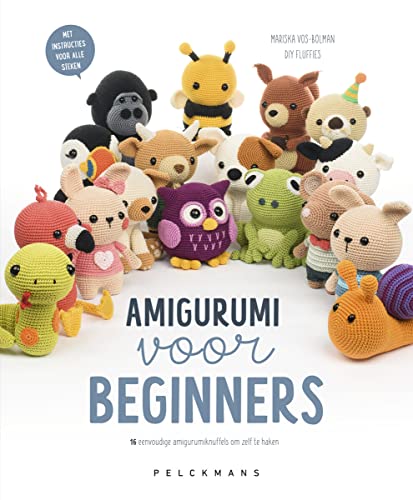 Amigurumi voor beginners: 16 eenvoudige amigurumiknuffels om zelf te haken von Pelckmans