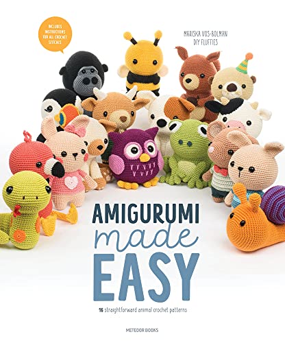Amigurumi Made Easy: 16 Straightforward Animal Crochet Patterns von Meteoor Books