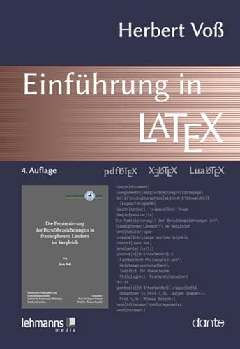 Einführung in LaTeX von Lehmanns Media GmbH