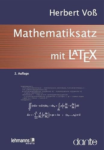 Mathematiksatz mit LaTeX