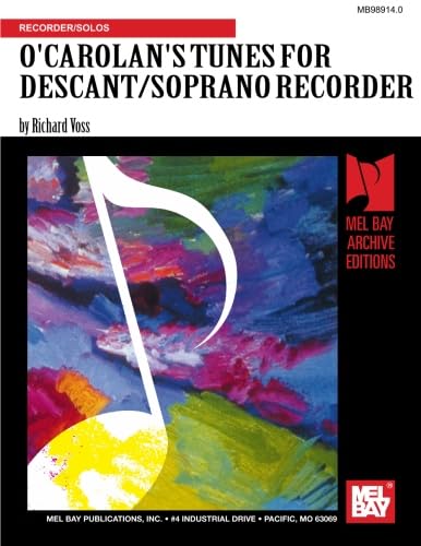 O'Carolan's Tunes for Descant/Soprano Recorder