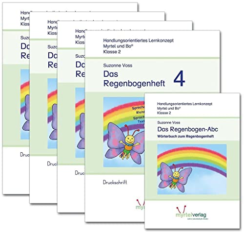 Sparpaket: Regenbogenhefte (Druckschrift) von Myrtel Verlag GmbH&Co.KG