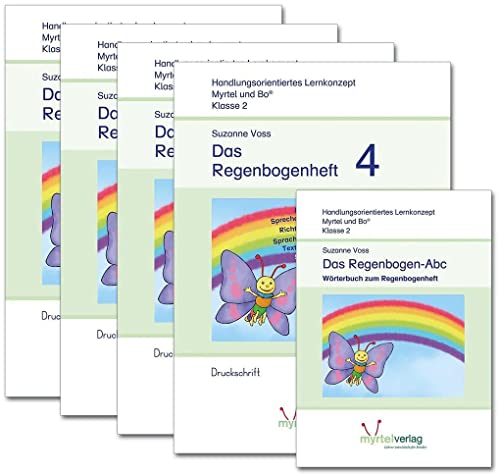 Sparpaket: Regenbogenhefte (Druckschrift)