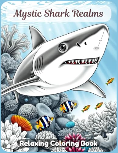 A Deep and Thrilling Artistic Journey Featuring Majestic Sharks, Fantasy Ocean Worlds, and Mystical Underwater Creatures for Adults & Teens A Deep and Thrilling Artistic Journey Featuring Majestic Sharks, Fantasy Ocean Worlds, and Mystical Underwater Creatures for Adults & Teens von Independently published