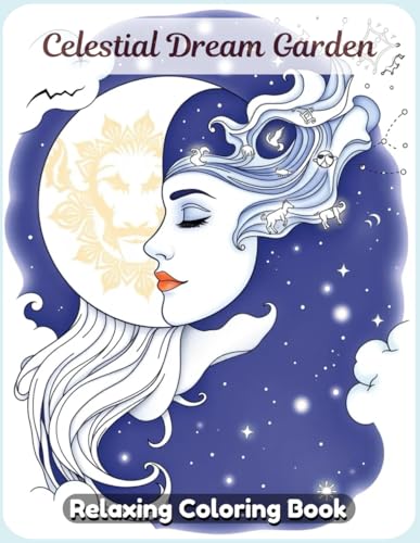 Celestial Dream Garden Coloring Book: A Soothing and Magical Artistic Journey Through Star-Kissed Flowers, Lunar Blossoms, and Enchanted Cosmic Gardens for Relaxation & Creativity – For Adults & Teens Celestial Dream Garden Coloring Book: A Soothing and Magical Artistic Journey Through Star-Kissed Flowers, Lunar Blossoms, and Enchanted Cosmic Gardens for Relaxation & Creativity – For Adults & Teens von Independently published