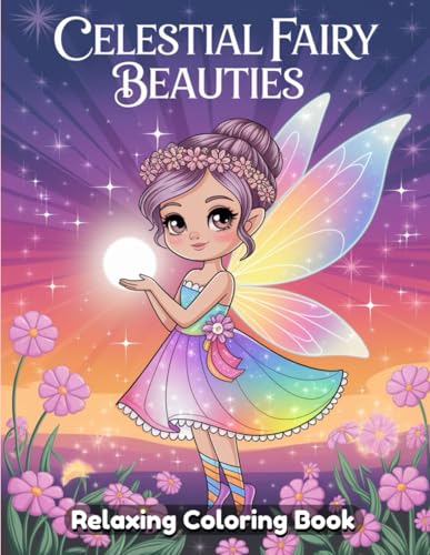 Celestial Fairy Beauties Coloring Book: A Magical and Relaxing Fantasy Adventure with Enchanted Fairies, Cosmic Skies, and Mystical Starry Worlds for Kids, Teens, and Adults Celestial Fairy Beauties Coloring Book: A Magical and Relaxing Fantasy Adventure with Enchanted Fairies, Cosmic Skies, and Mystical Starry Worlds for Kids, Teens, and Adults von Independently published